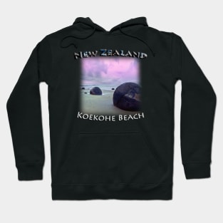 New Zealand - Koekohe Beach, Moeraki Boulders Hoodie